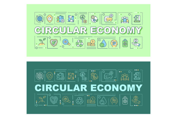 Circular Economy Banners: Graphics & Templates Review