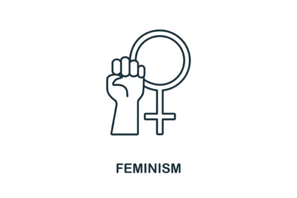 Feminism Icon: A Bold Statement for Embroidery