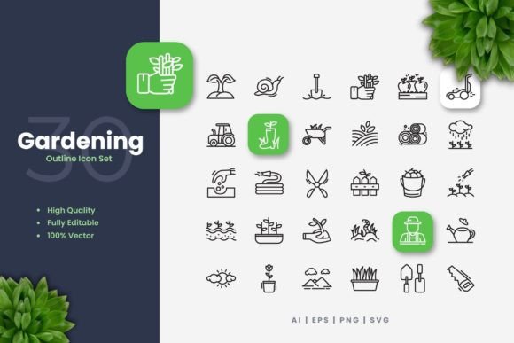 Gardening Icons: An Embroidery Designer’s Review