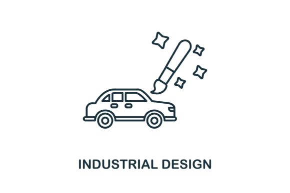 Industrial Design Icon: A Versatile Graphics Asset
