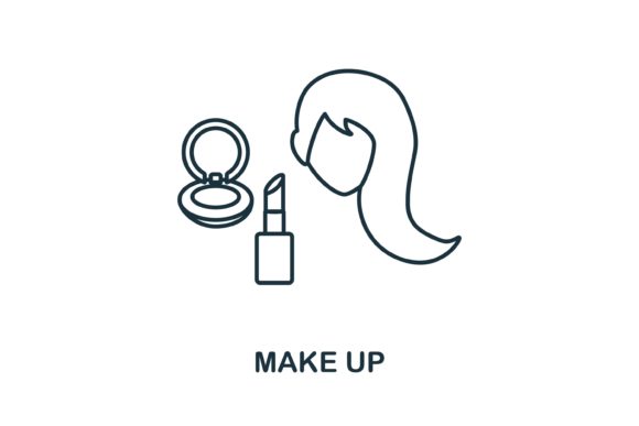 Make Up Icon: A Versatile Graphics Asset for Crafters