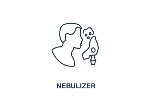 Nebulizer Icon: A Versatile Graphics Asset for Crafters