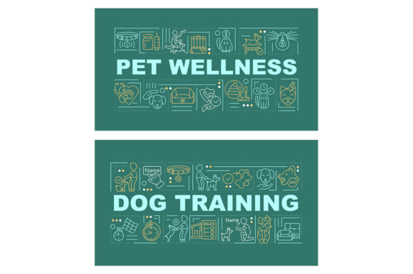 Pet Wellness Word Concepts: Graphics & Templates Review