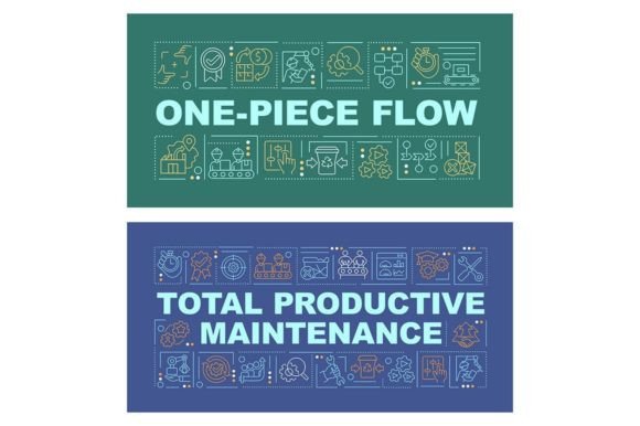 Total Productive Maintenance Word Banner Graphics Review