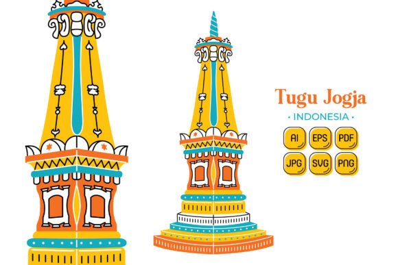 Tugu Jogja Flat Design: An Embroidery Review